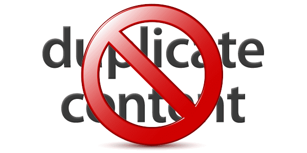 Duplicate Content