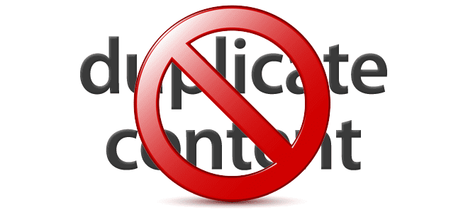 Duplicate Content