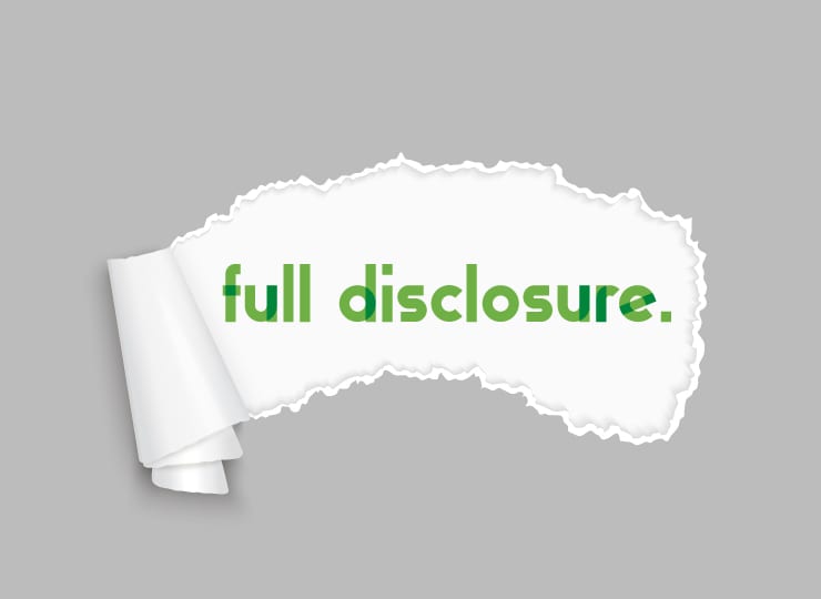 FULL DISCLOSURE FULL DISCLOSURE