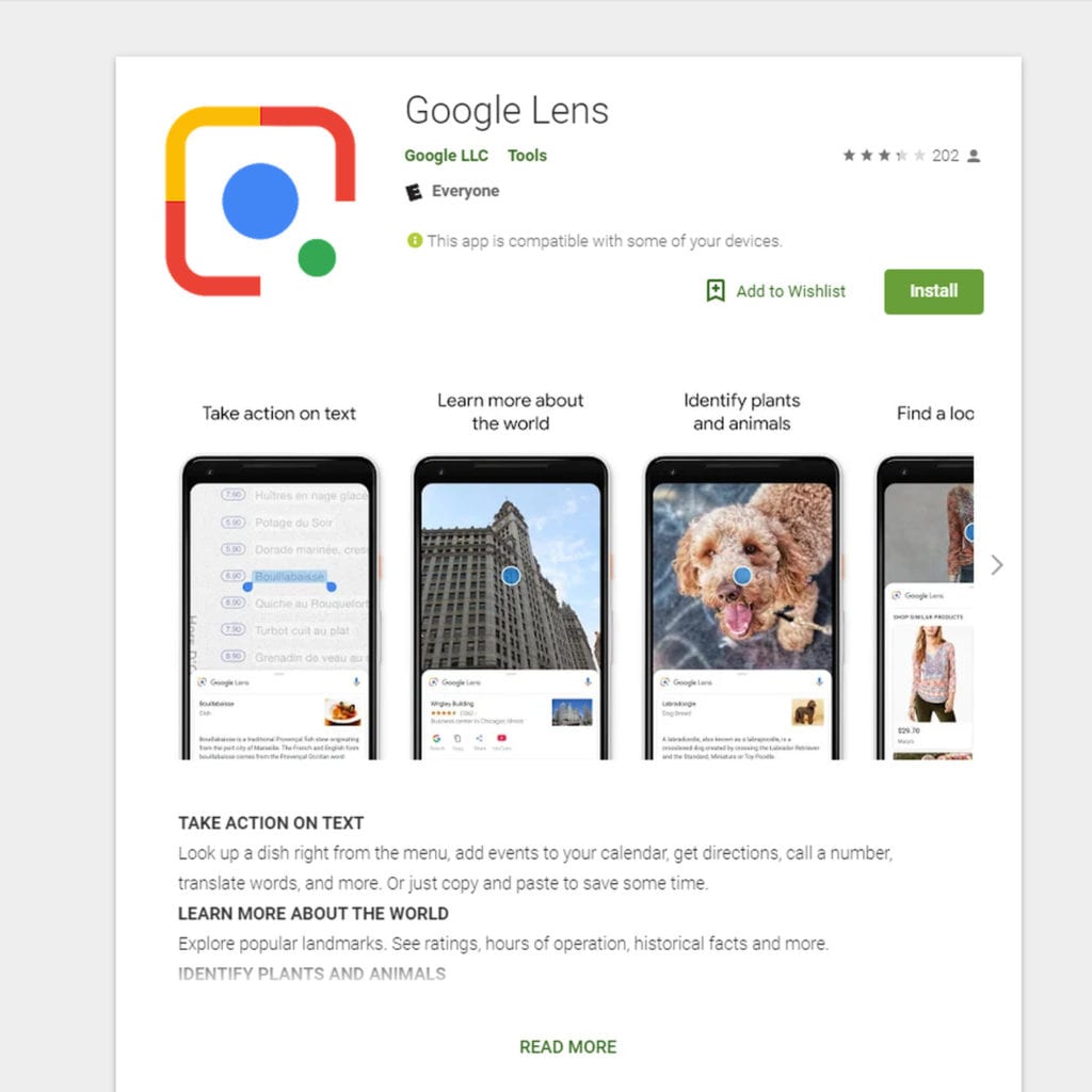 Google Lens App Google Lens App