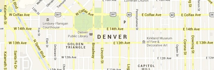 denver co map