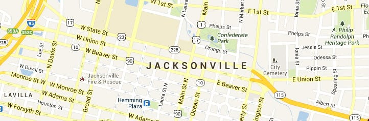 Jacksonville-FL-Map Jacksonville-FL-Map