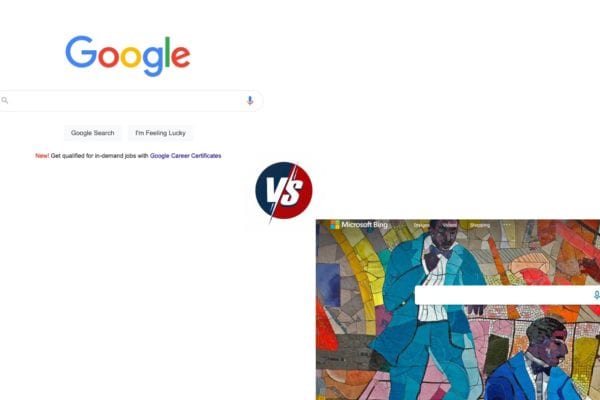 Google vs Bing