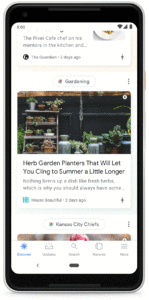 Google Discover Example